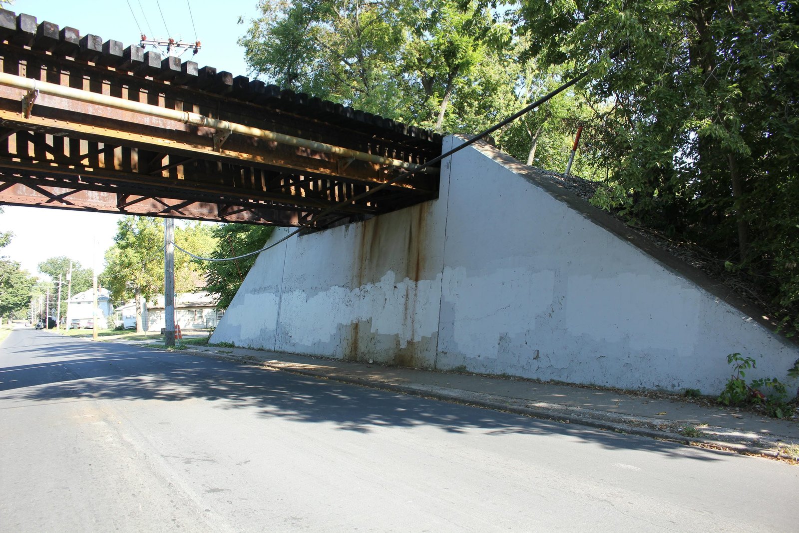 East abutment